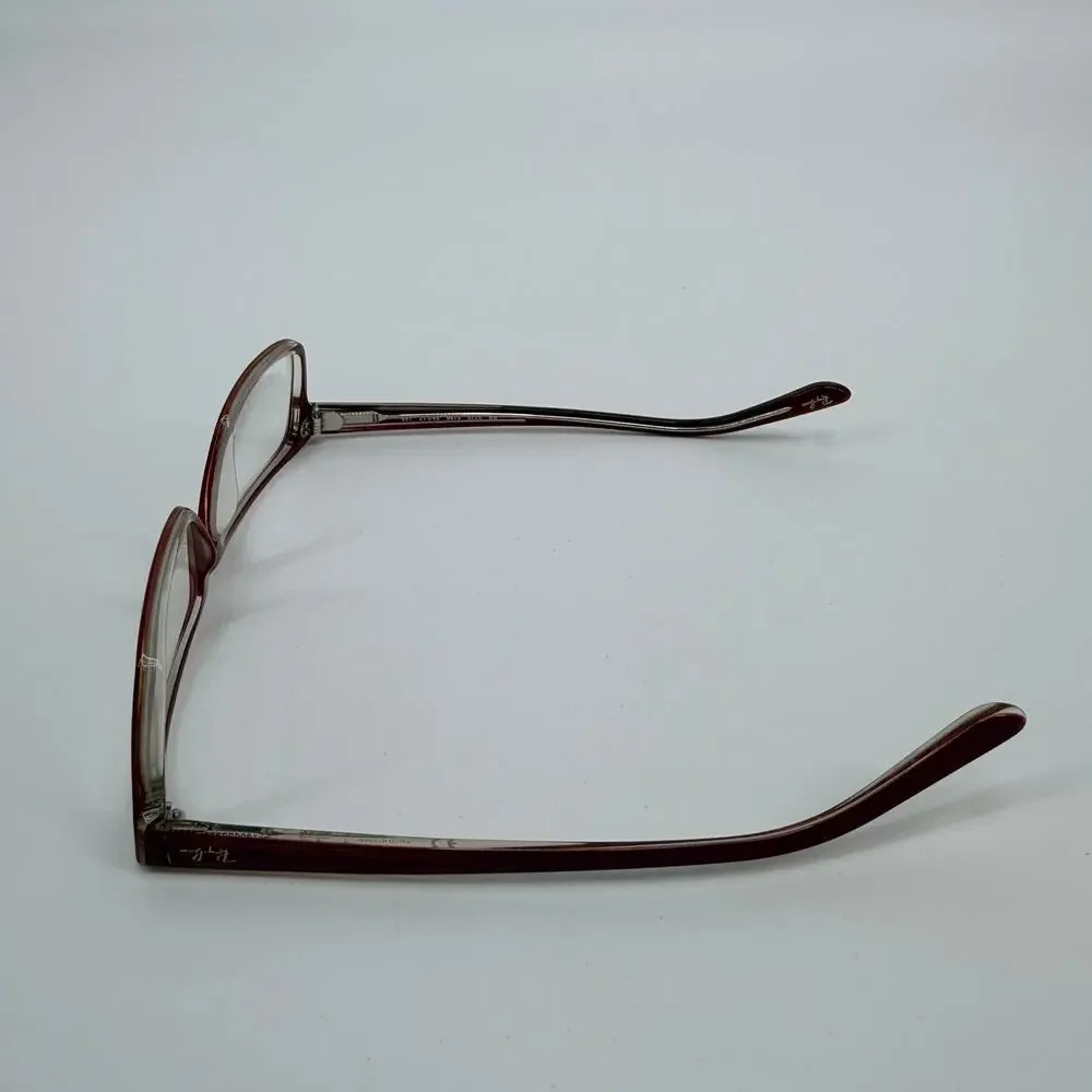Ray Ban RB 5225 5186 Berry Pink Rectangle Eyeglasses Frames 54-17-145